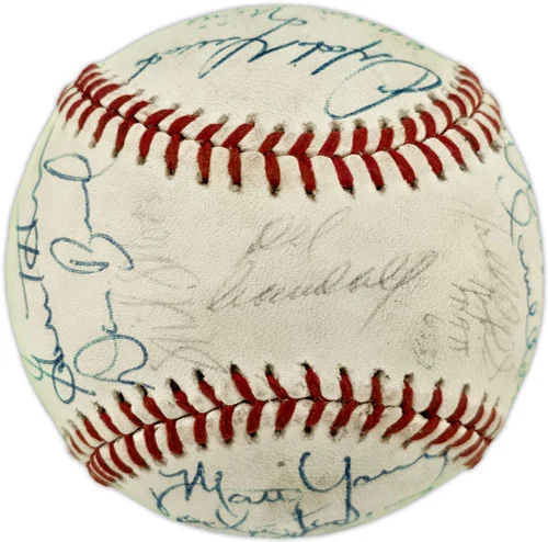 1983-84 Seattle Mariners Team Autographed Official MacPhail AL Baseball With 31 Signatures SKU #263393