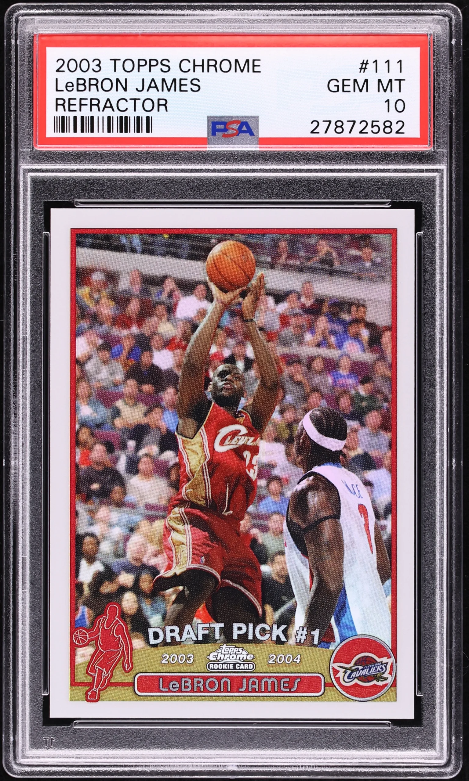 1x Random Graded Basketball Card (Beckett, PSA or CGC) - Grade 8 or Higher