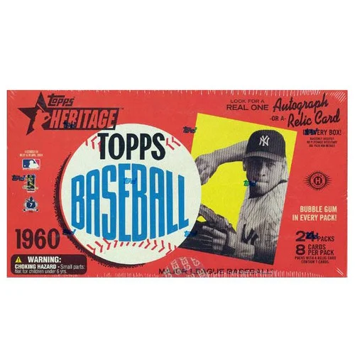 2009 Topps Heritage Baseball Hobby Box