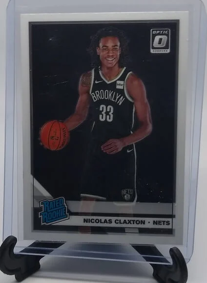 2019-20 Donruss Optic Basketball Nicolas Claxton Rated Rookie Card