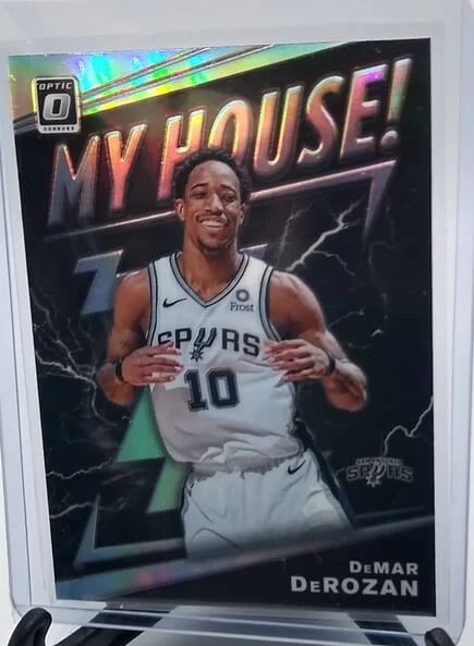 2019-20 Donruss Optic DeMar DeRozan My House Rookie Refractor Basketball Insert Card