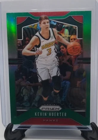 2019-20 Panini Prizm Kevin Huerter Green Refractor Atlanta Hawks Basketball Card