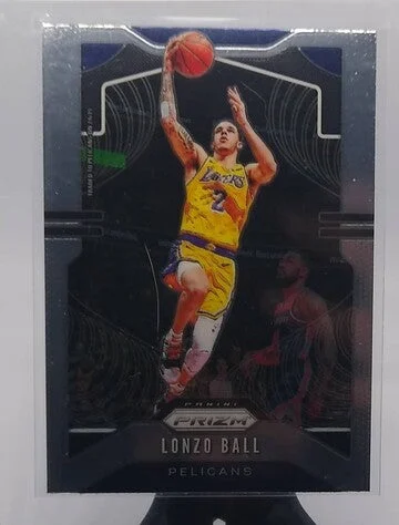 2019-20 Panini Prizm Lonzo Ball New Orleans Pelicans Basketball Card