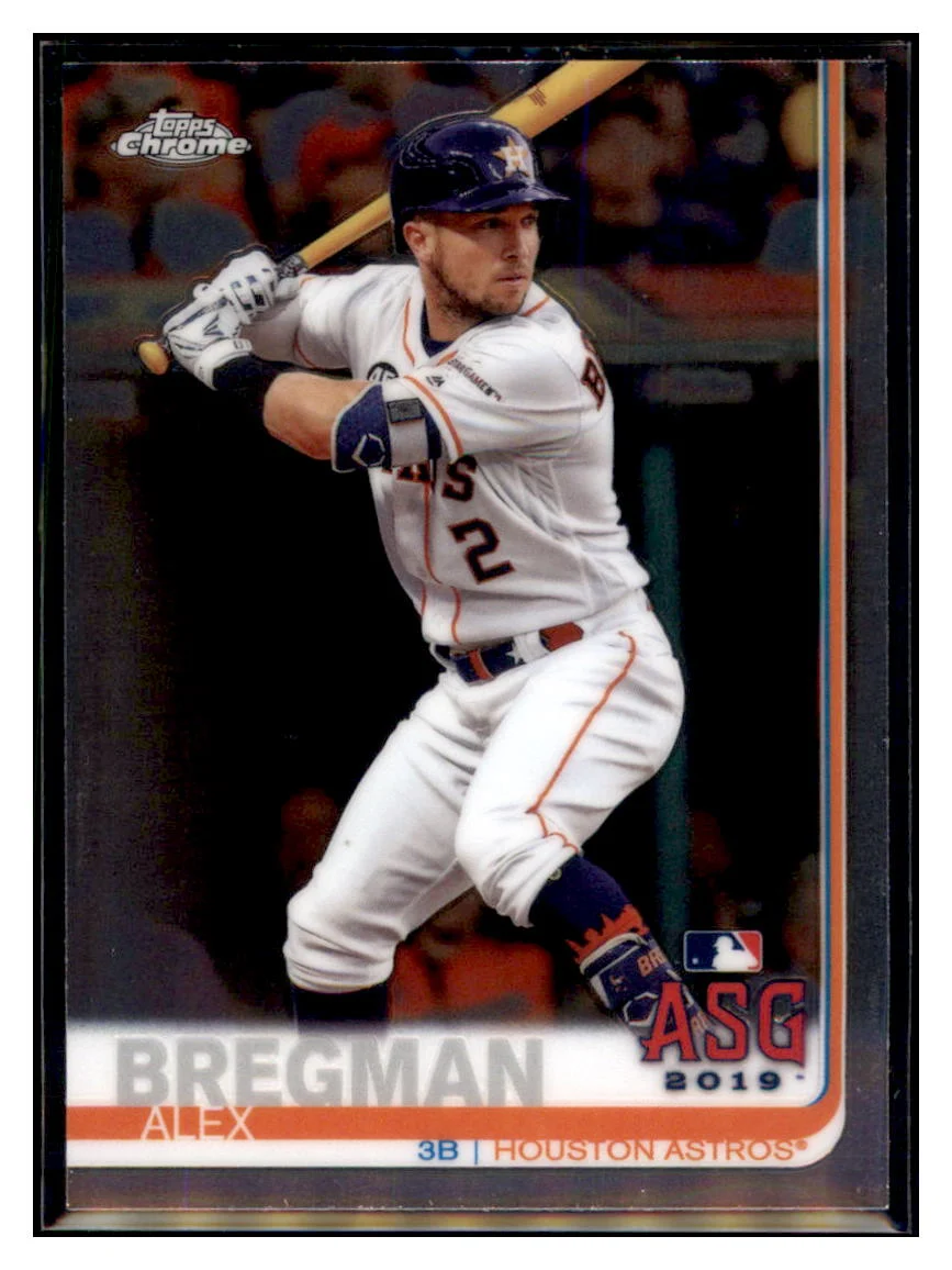 2019 Topps Chrome Update Alex Bregman ASG Houston Astros Baseball Card DPT1D