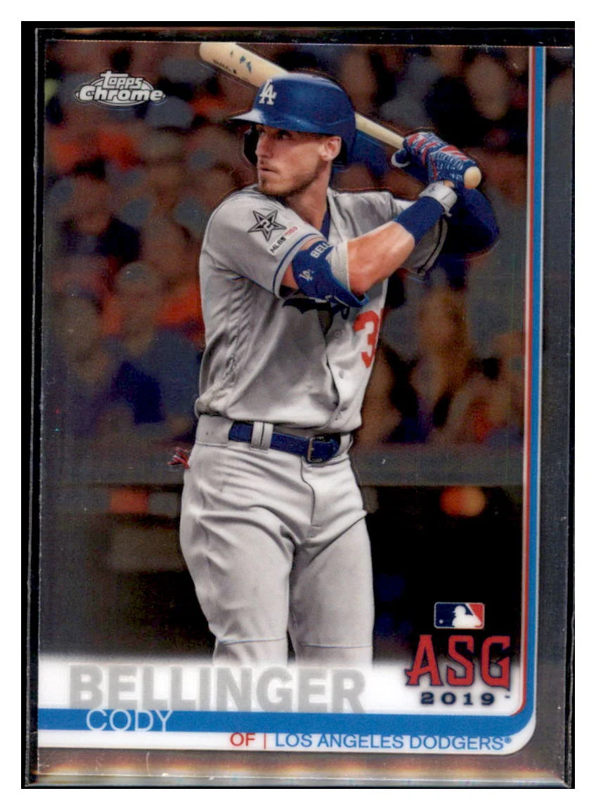 2019 Topps Chrome Update Edition Cody Bellinger ASG Los Angeles Dodgers Baseball Card DPT1D