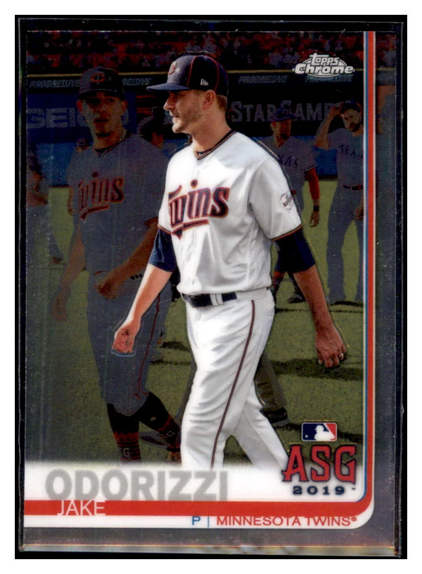 2019 Topps Chrome Update Edition Jake Odorizzi ASG Minnesota Twins Baseball Card DPT1D