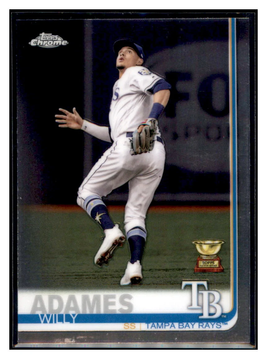 2019 Topps Chrome Willy Adames ASR Tampa Bay Rays Baseball Card GMMGA