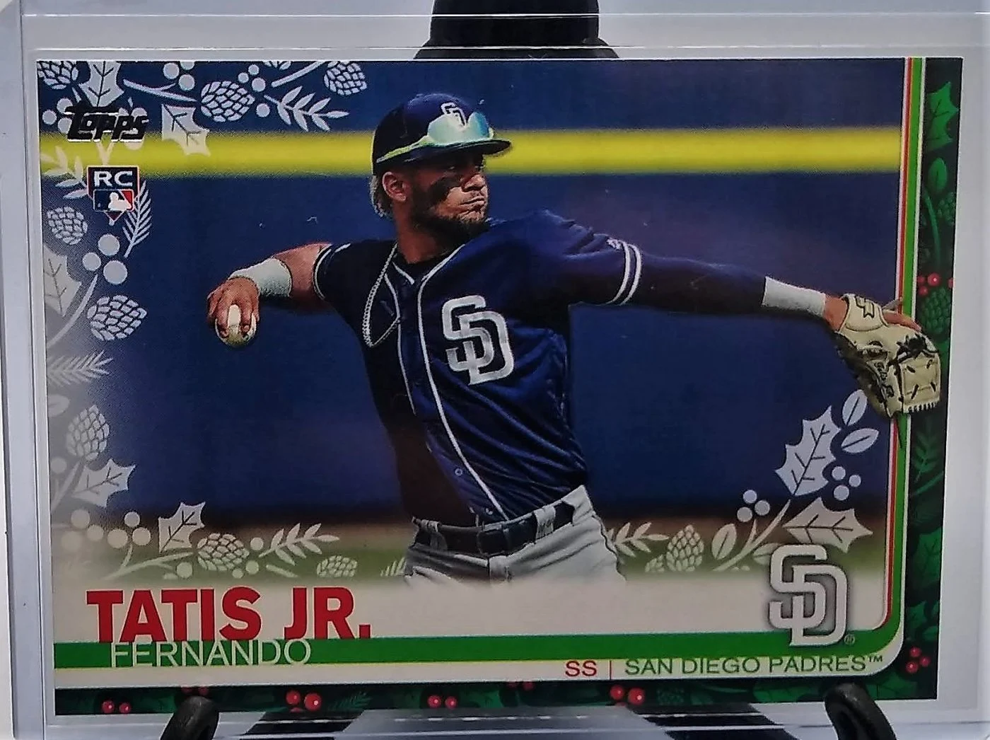 2019 Topps Holiday Fernando Tatis Jr Rookie Baseball Card