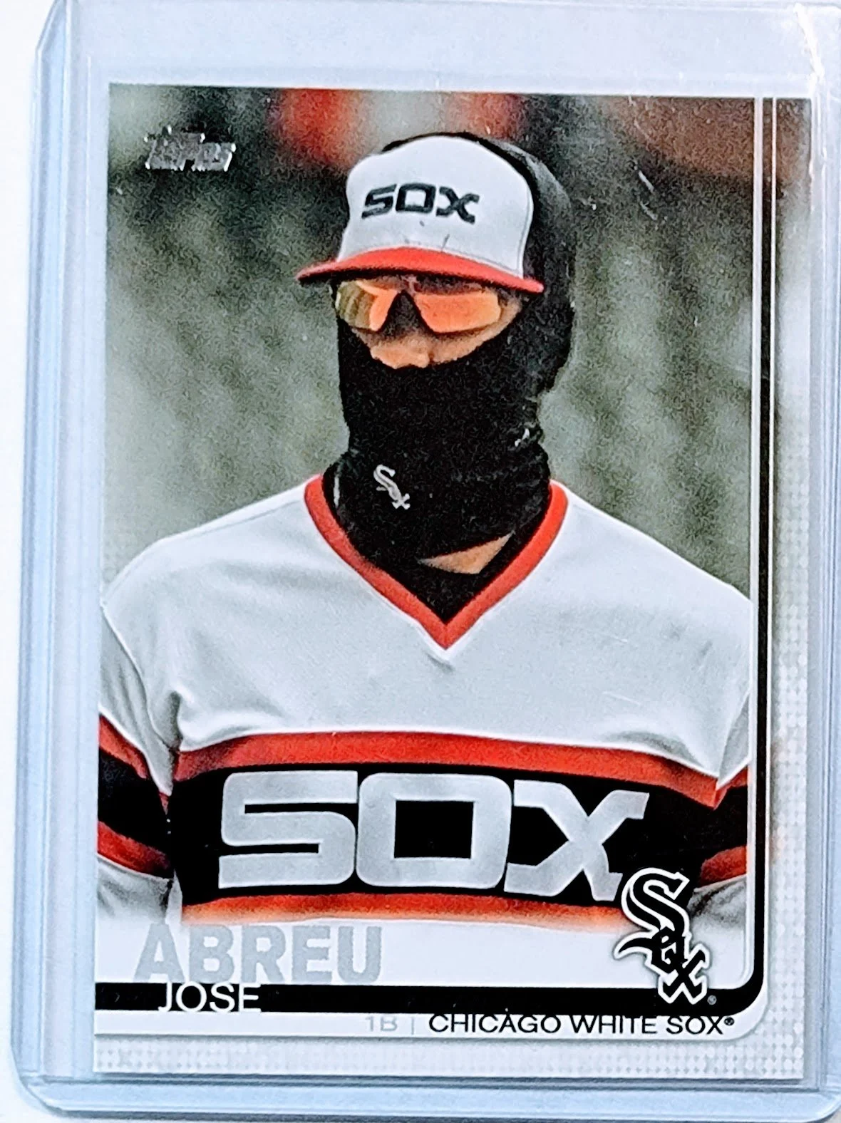 2019 Topps Jose Abreu SP Throwback Variation White Sox Baseball Trading Card TPTV