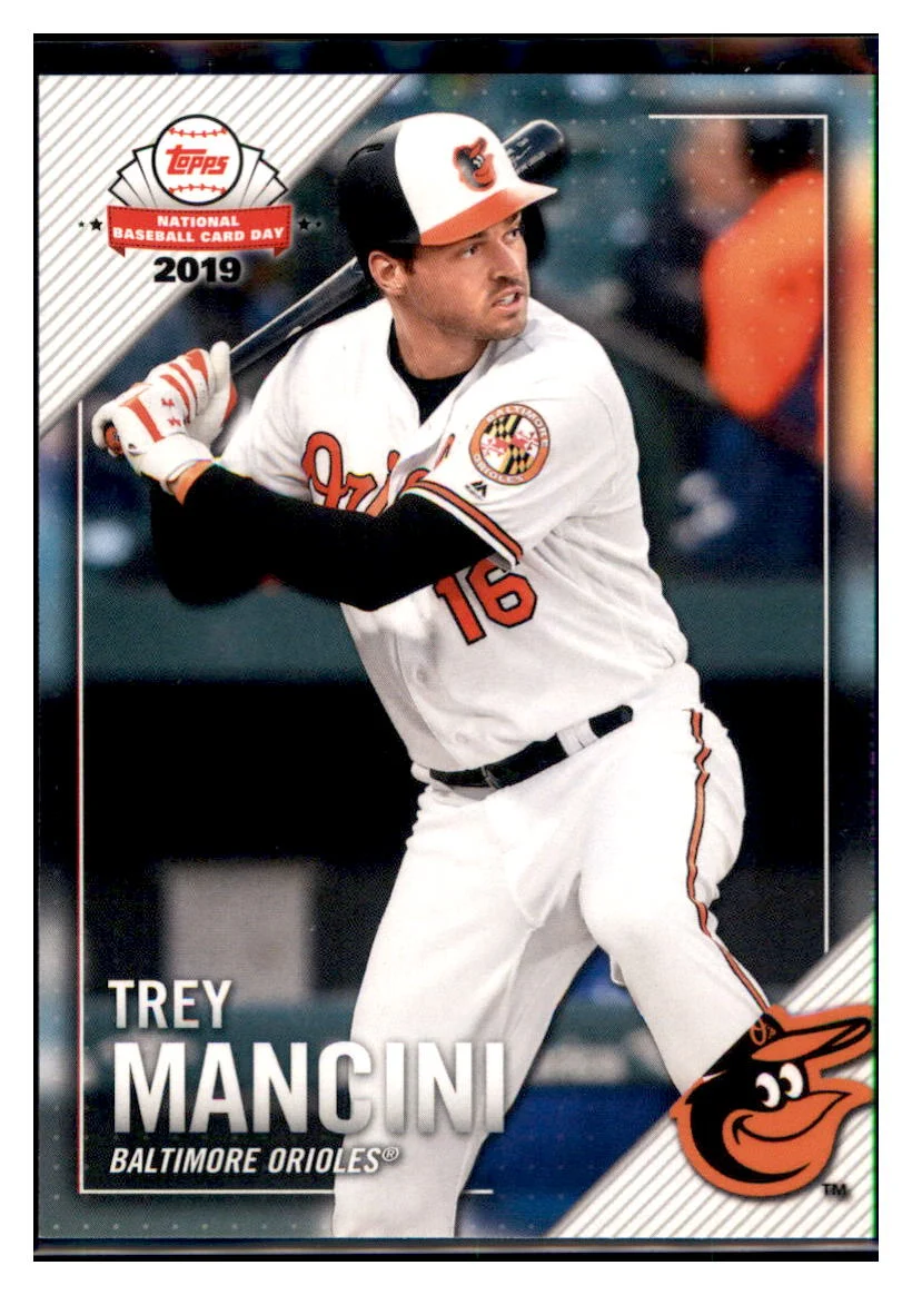 2019 Topps National Baseball Card Day Trey Mancini Orioles Baseball Card - Collectible MLB Card CBT1B