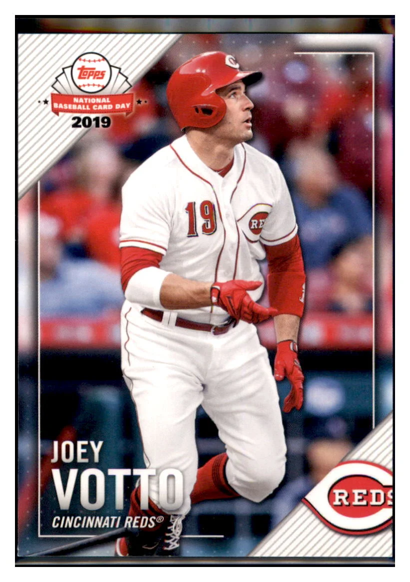 2019 Topps National BaseballCard Day Joey Votto Baseball cardCBT1B