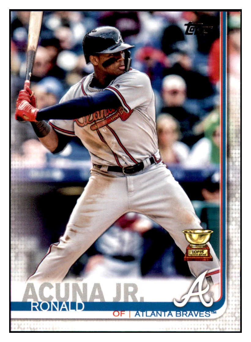 2019 Topps Ronald Acuna Jr. Atlanta Braves Baseball Card - MLB Collectible NMBU2
