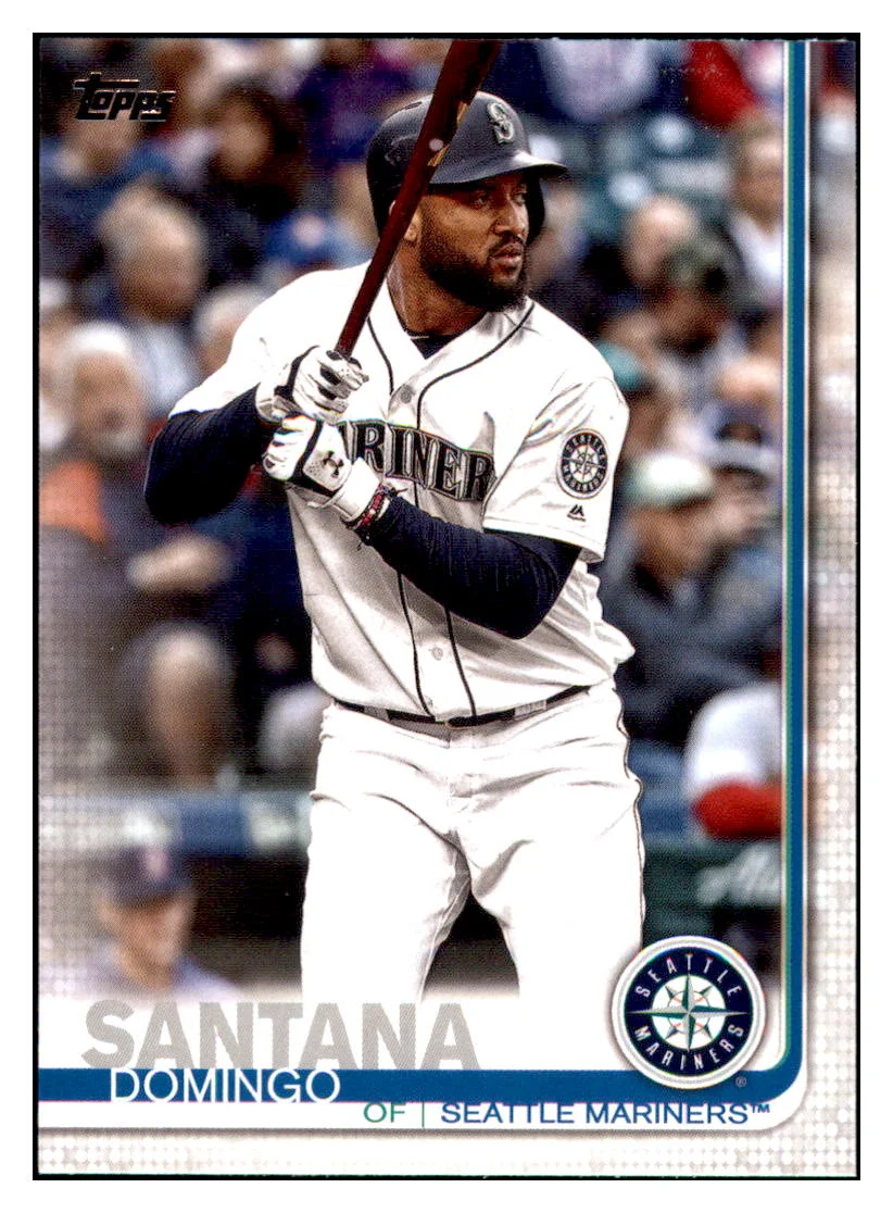 2019 Topps Update DomingoSantana Seattle Mariners BaseballCard DPT1D