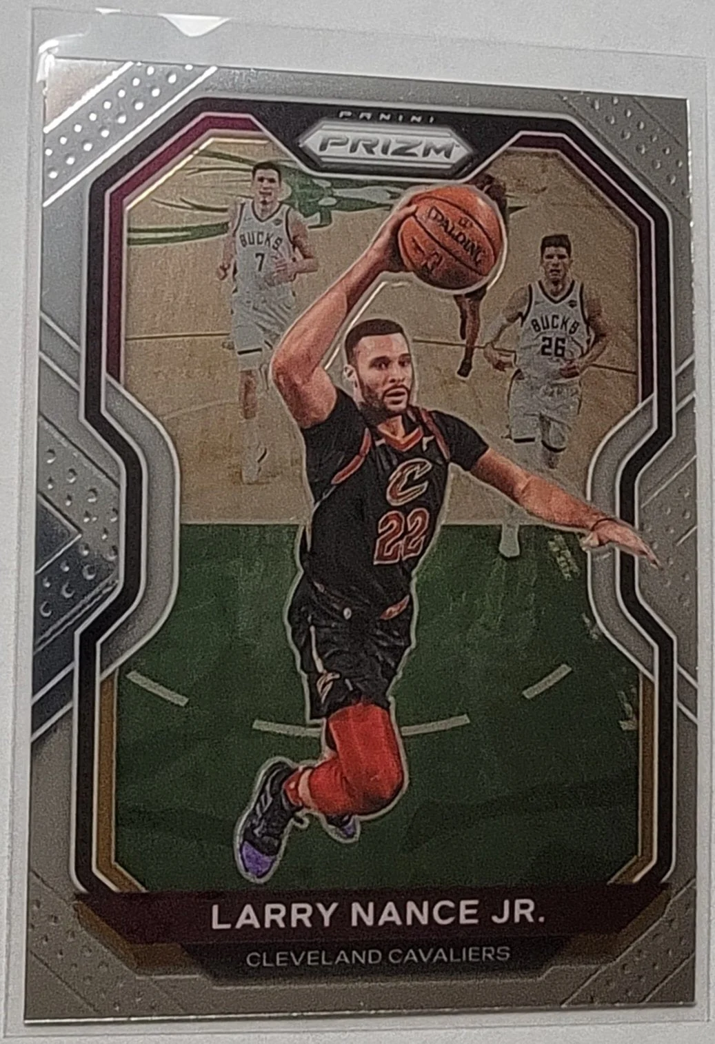 2020-21 Panini Prizm Larry Nance Jr Cleveland Cavaliers Basketball Card AVM1