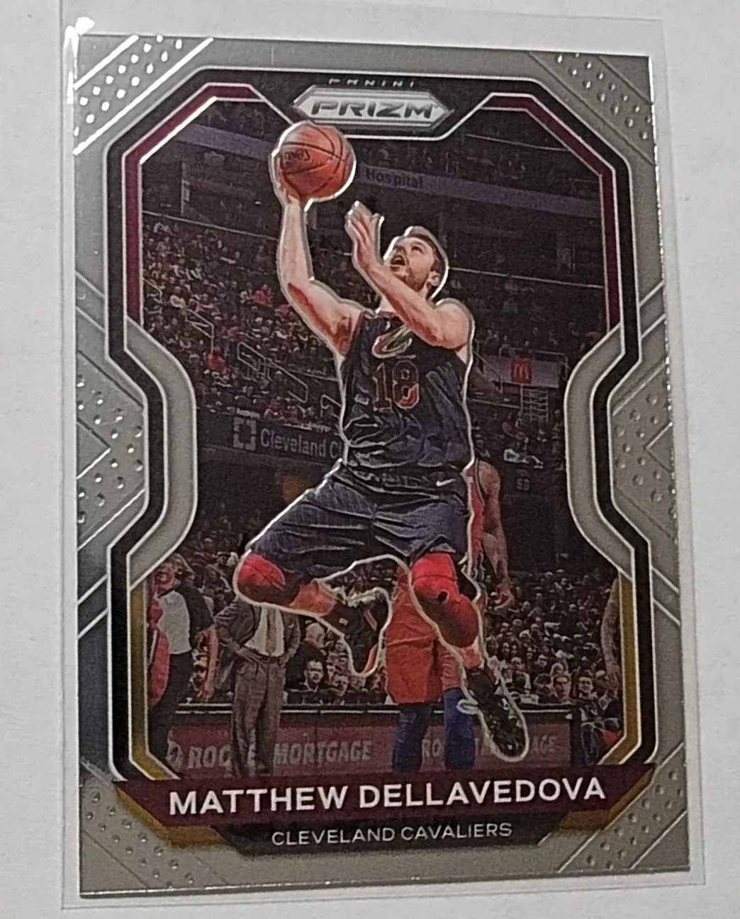 2020-21 Panini Prizm Matthew Dellavedova Cleveland Cavaliers Basketball Card AVM1