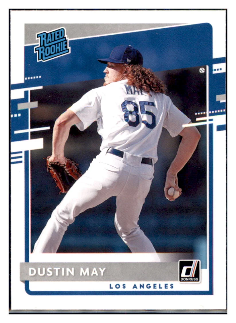 2020 Donruss Dustin May Los Angeles Dodgers #32 Baseball Card MATV2