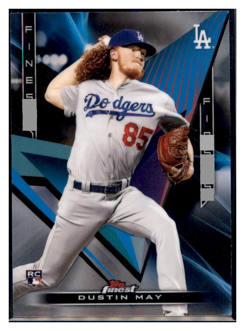 2020 Finest Dustin May Los Angeles Dodgers #FF-8 Baseball Card VSMP1IMB
