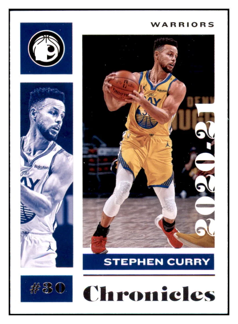 2020 Panini Chronicles Stephen Curry Golden State Warriors #50 Basketball Card SLBT1