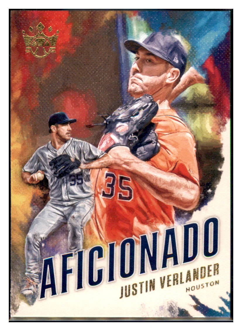 2020 Panini Diamond Kings Justin Verlander Houston Astros #A-13 Baseball Card MATV4A