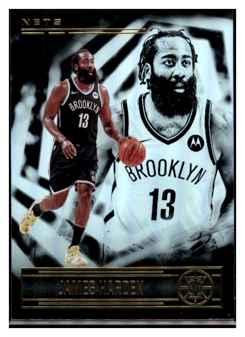 2020 Panini Illusions James Harden Brooklyn Nets #65 Basketball Card  SLBT1