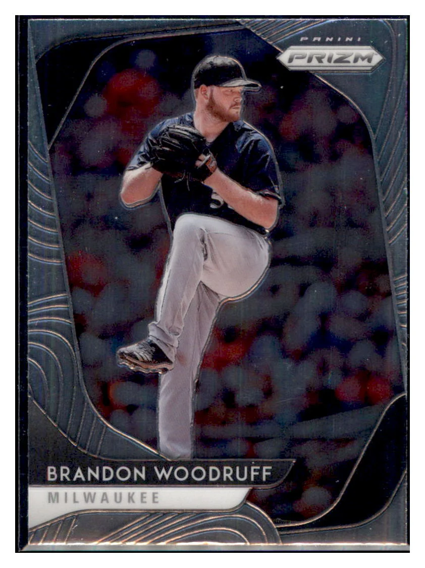 2020 Panini Prizm Brandon Woodruff Milwaukee Brewers #4 Baseball Card MATV4A
