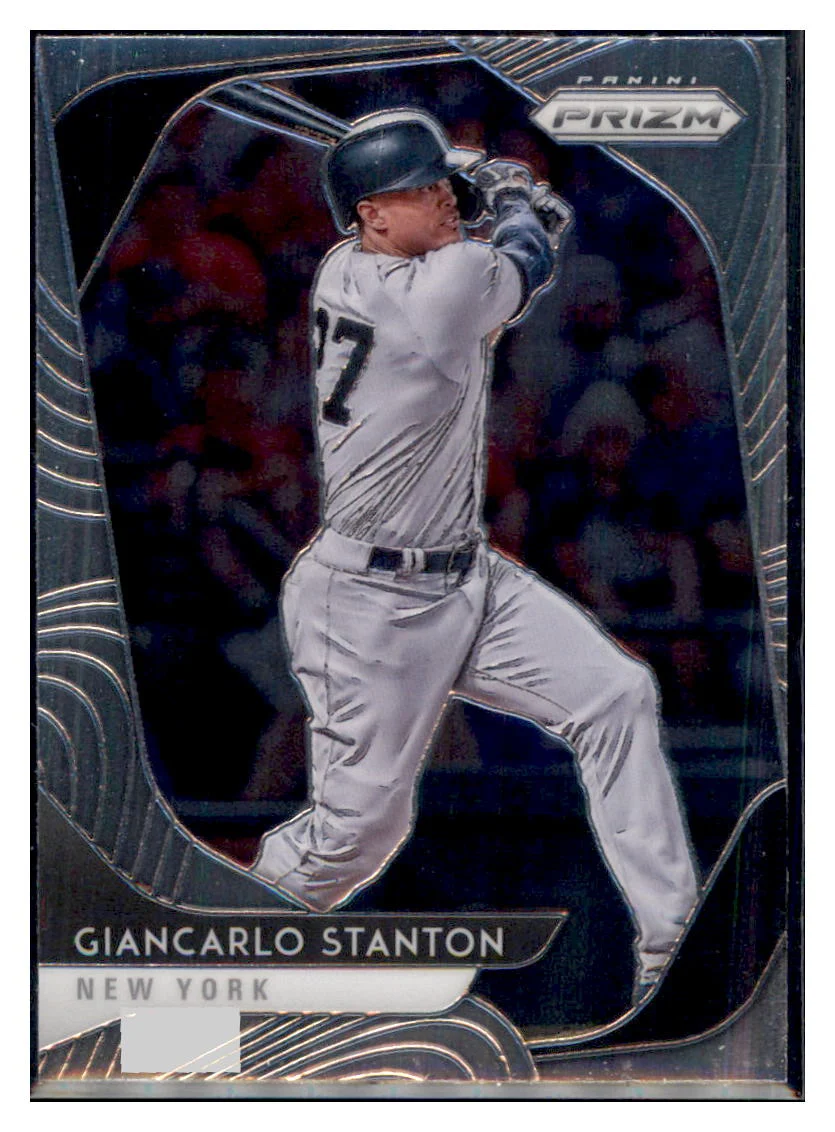 2020 Panini Prizm Giancarlo Stanton  New York Yankees #164 Baseball Card MATV4A