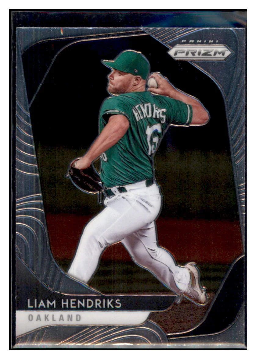 2020 Panini Prizm Liam Hendriks Oakland Athletics #65 Baseball Card MATV4A