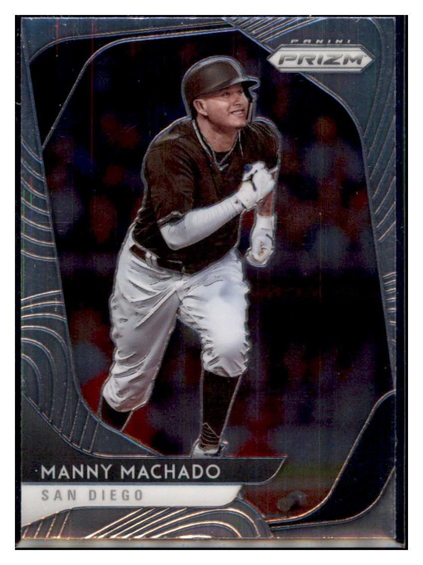 2020 Panini Prizm Manny Machado San Diego Padres #76 Baseball Card MATV4A