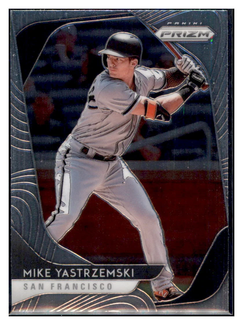 2020 Panini Prizm Mike Yastrzemski San Francisco Giants #223 Baseball Card MATV4A