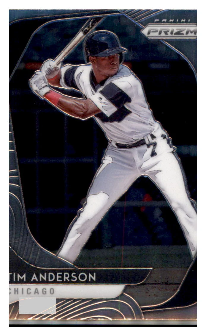 2020 Panini Prizm Tim Anderson Chicago White Sox #161 Baseball Card MATV4A
