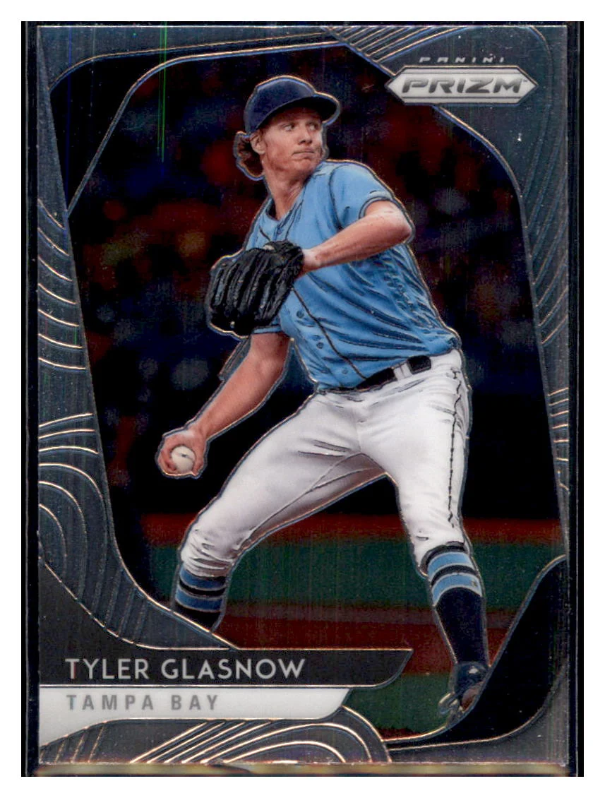 2020 Panini Prizm Tyler Glasnow Tampa Bay Rays #176 Baseball Card MATV4A