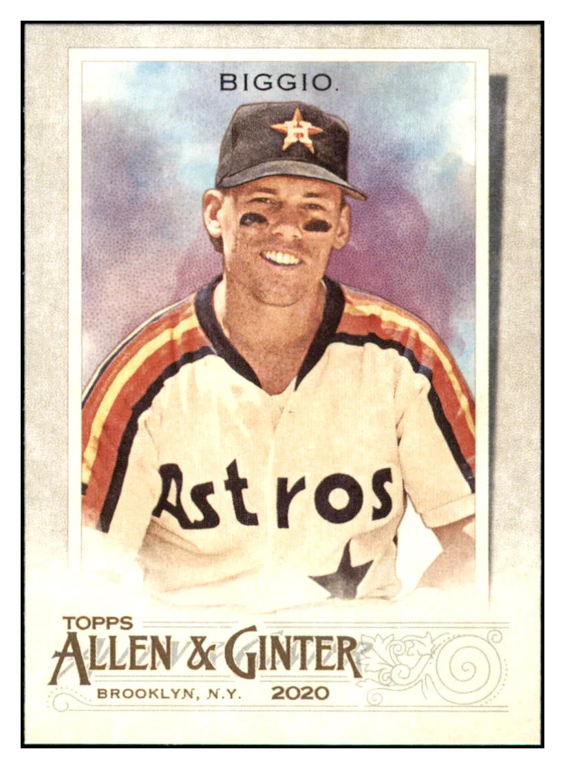 2020 Topps Allen & Ginter Craig Biggio Houston Astros #125 Baseball Card VSMP1IMB