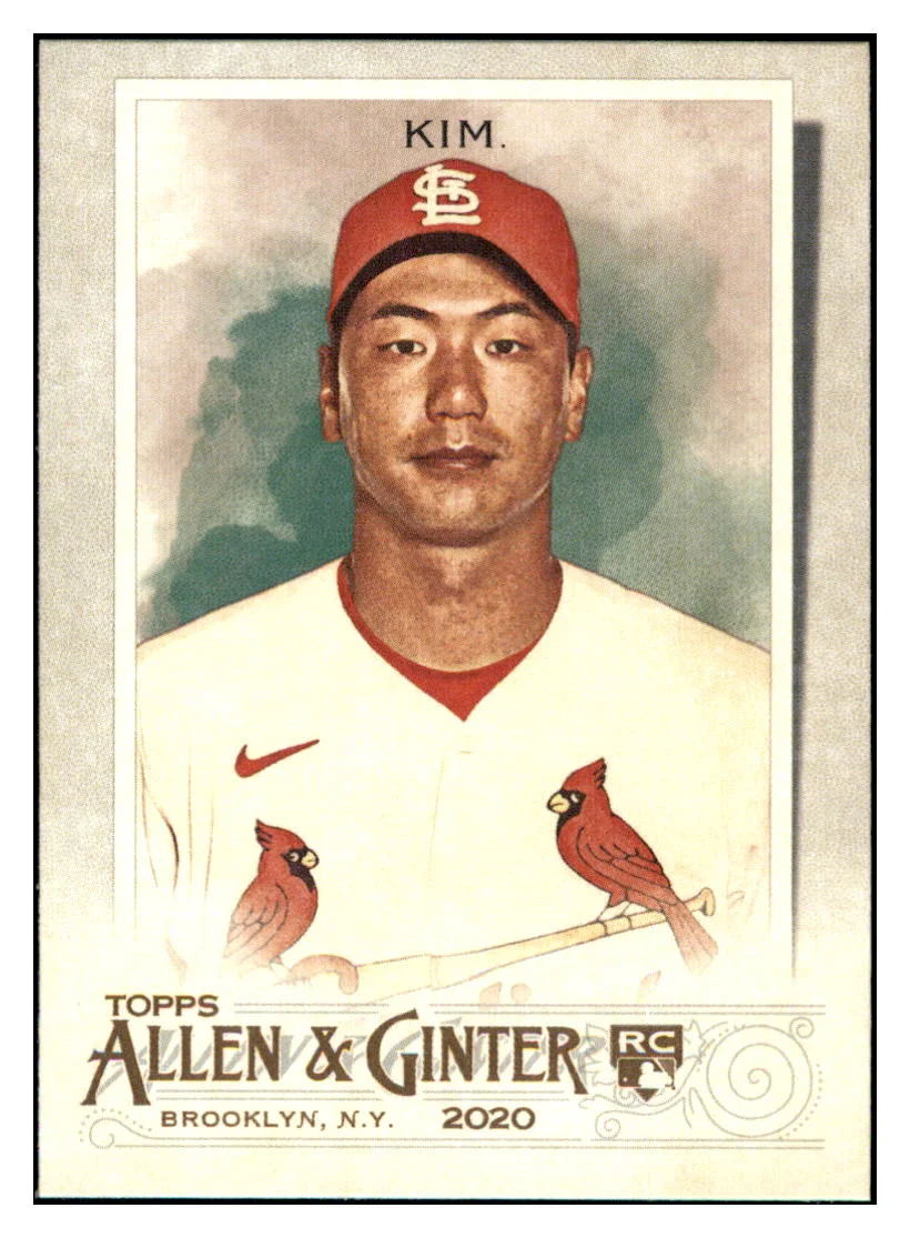 2020 Topps Allen & Ginter Kwang-HyunKim St. Louis Cardinals #158 Baseball Card VSMP1IMB