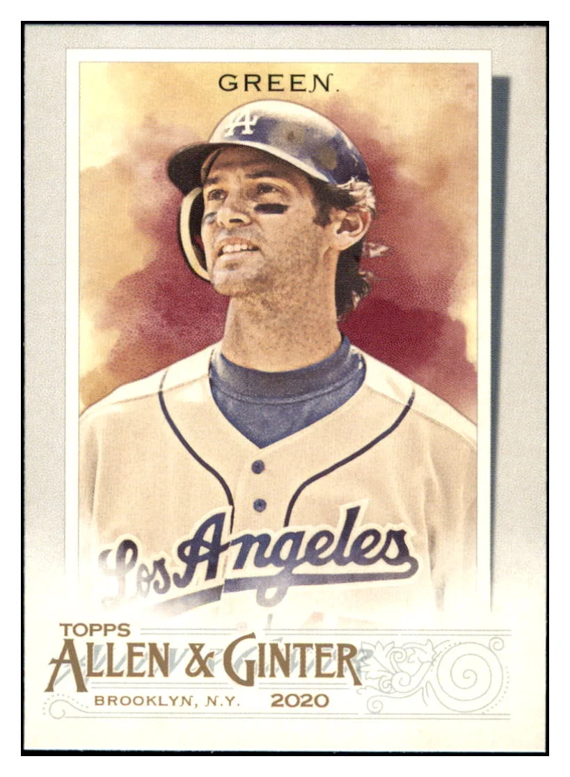 2020 Topps Allen & Ginter Shawn Green Los Angeles Dodgers #332 Baseball Card VSMP1IMB