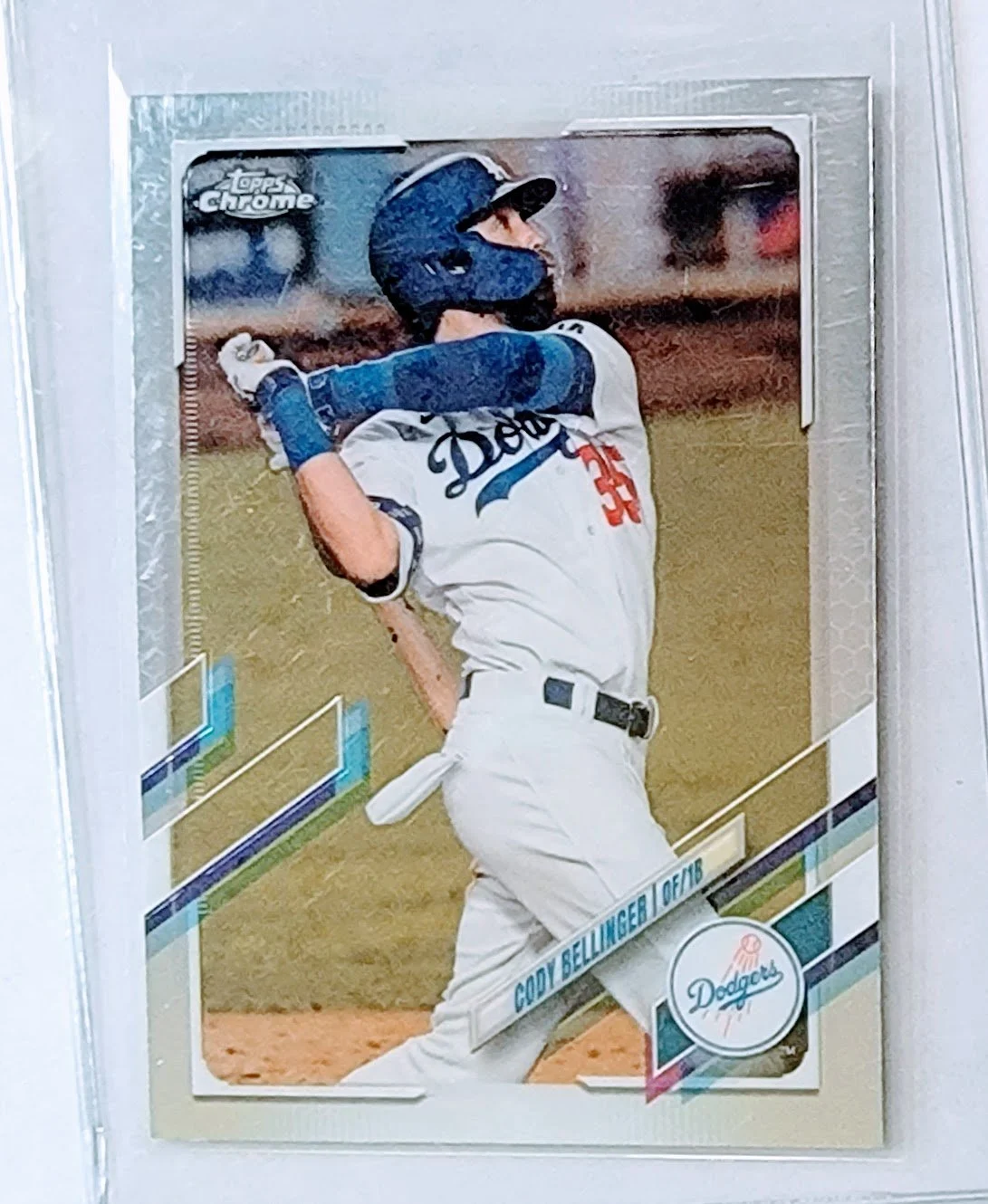 2020 Topps Chrome Cody Bellinger Baseball Card TPTV