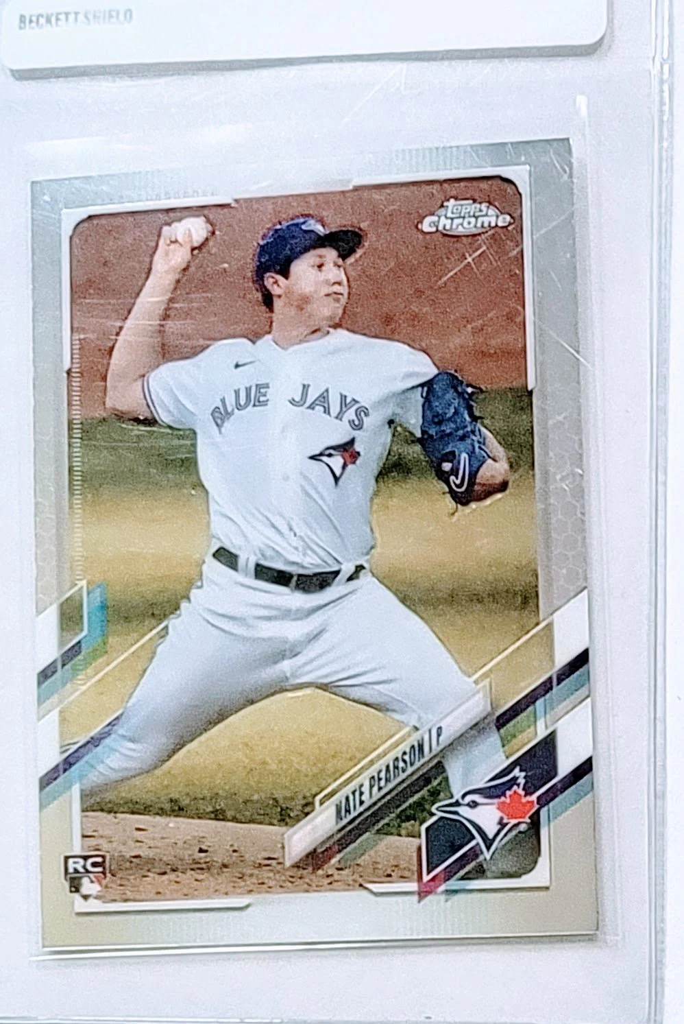 2020 Topps Chrome Nate Pearson Rookie Baseball Card TPTV