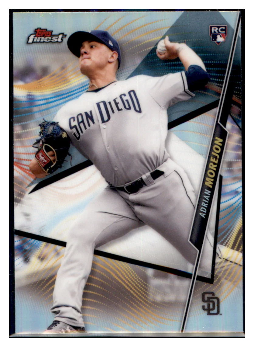2020 Topps Finest Adrian Morejon San Diego Padres #99 Baseball Card VSMP1IMB