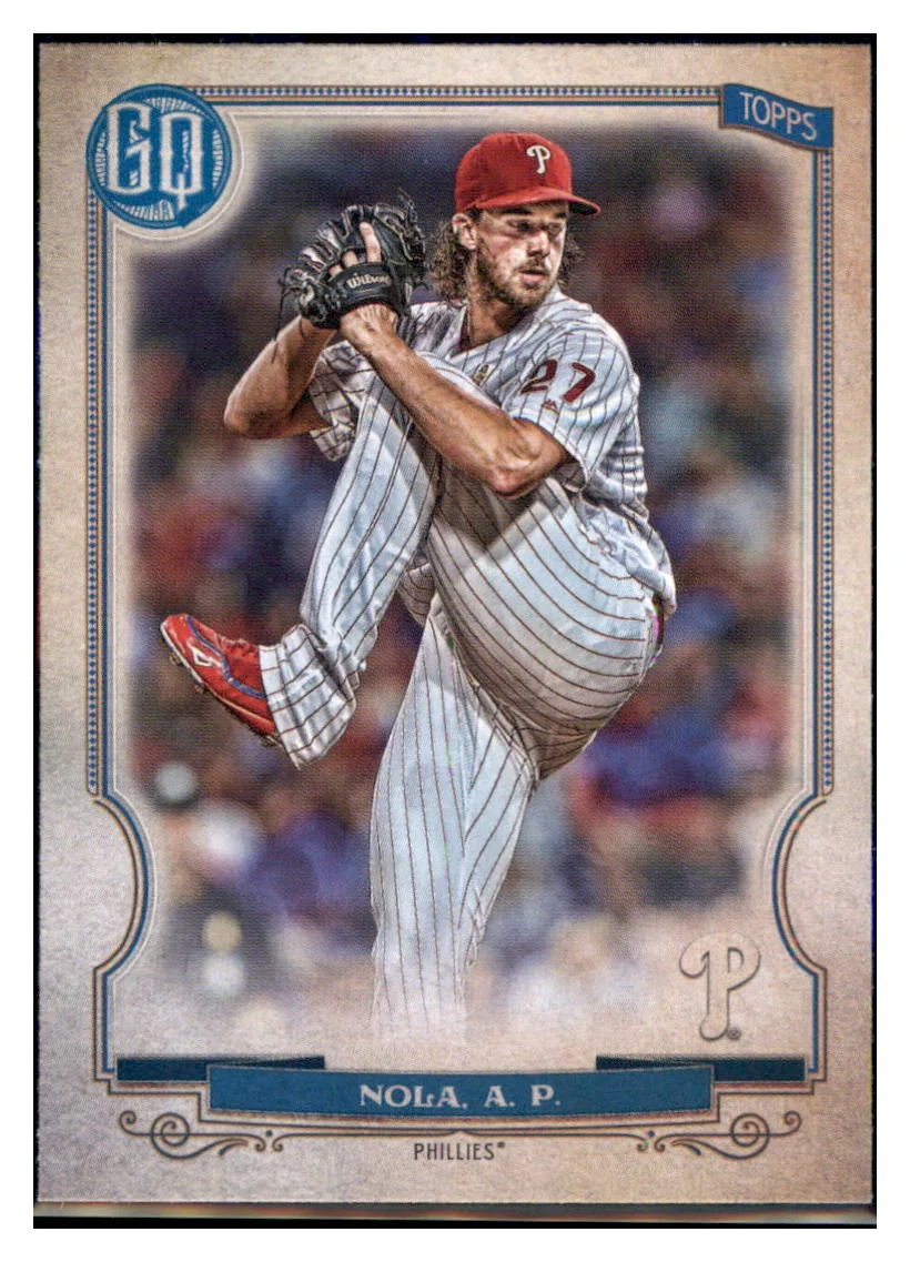 2020 Topps Gypsy Queen Aaron Nola Philadelphia Phillies #282 Baseball Card MATV4A