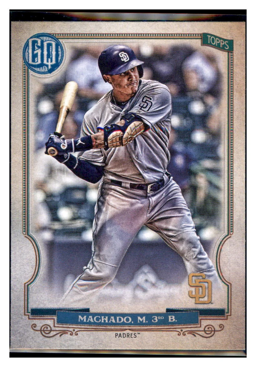 2020 Topps Gypsy Queen Manny Machado San Diego Padres #292 Baseball Card MATV4A