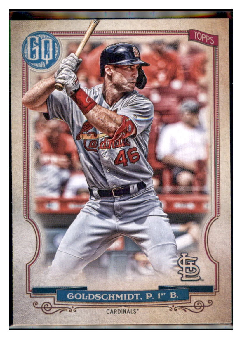 2020 Topps Gypsy Queen Paul Goldschmidt St. Louis Cardinals #47 Baseball Card MATV4A
