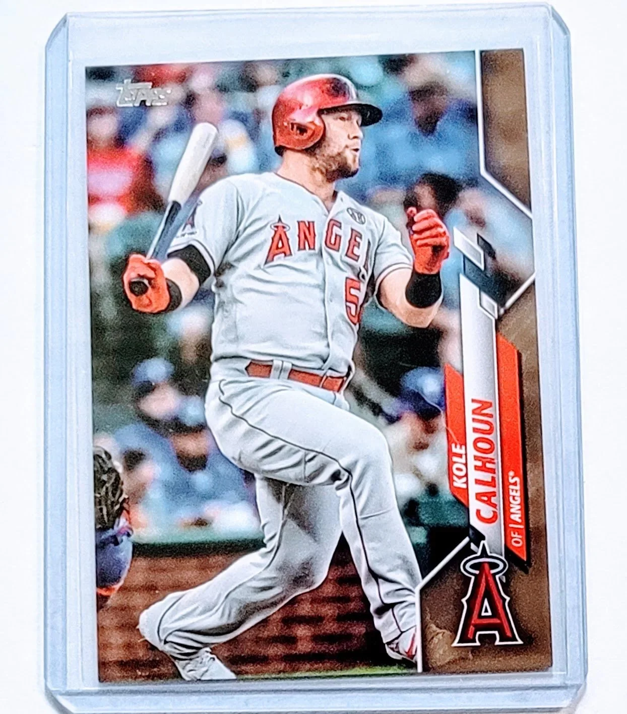 2020 Topps Kole Calhoun Gold #'d/2020 Parallel Baseball Card TPTV