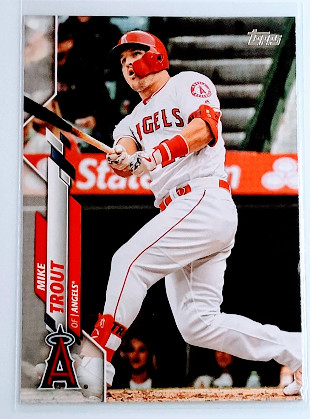 2020 Topps Mike Trout Los Angeles Angels Baseball Card TH13C