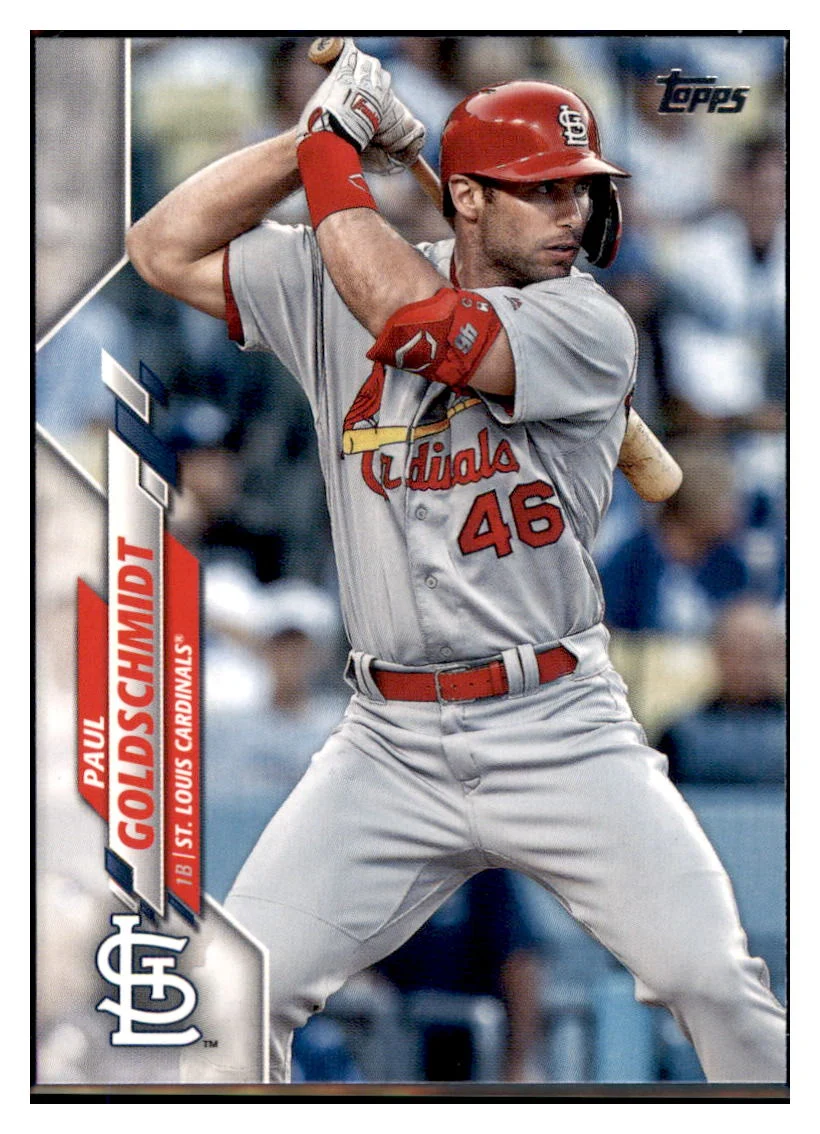 2020 Topps Paul Goldschmidt St. Louis Cardinals Baseball Card MLSB1