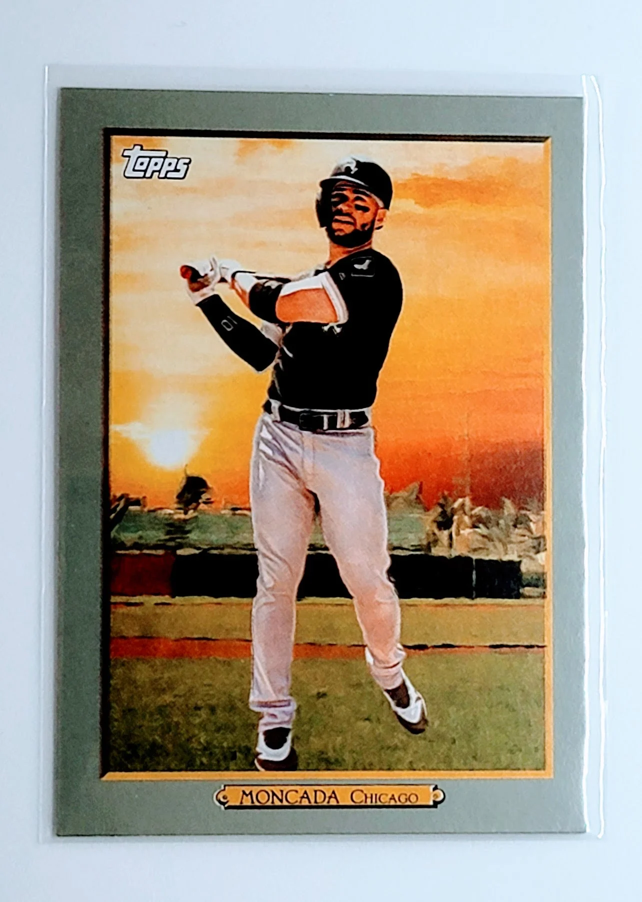 2020 Topps Yoan Moncada Turkey Red 2020 Chicago White Sox Baseball Card TH13C