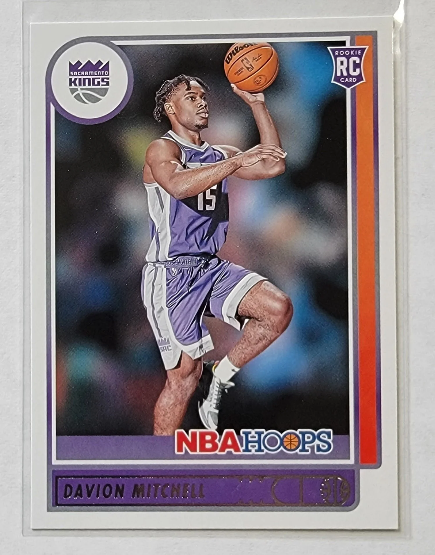 2021-22 Panini NBA Hoops Davion Mitchell Sacramento Kings Rookie Basketball Card AVM1