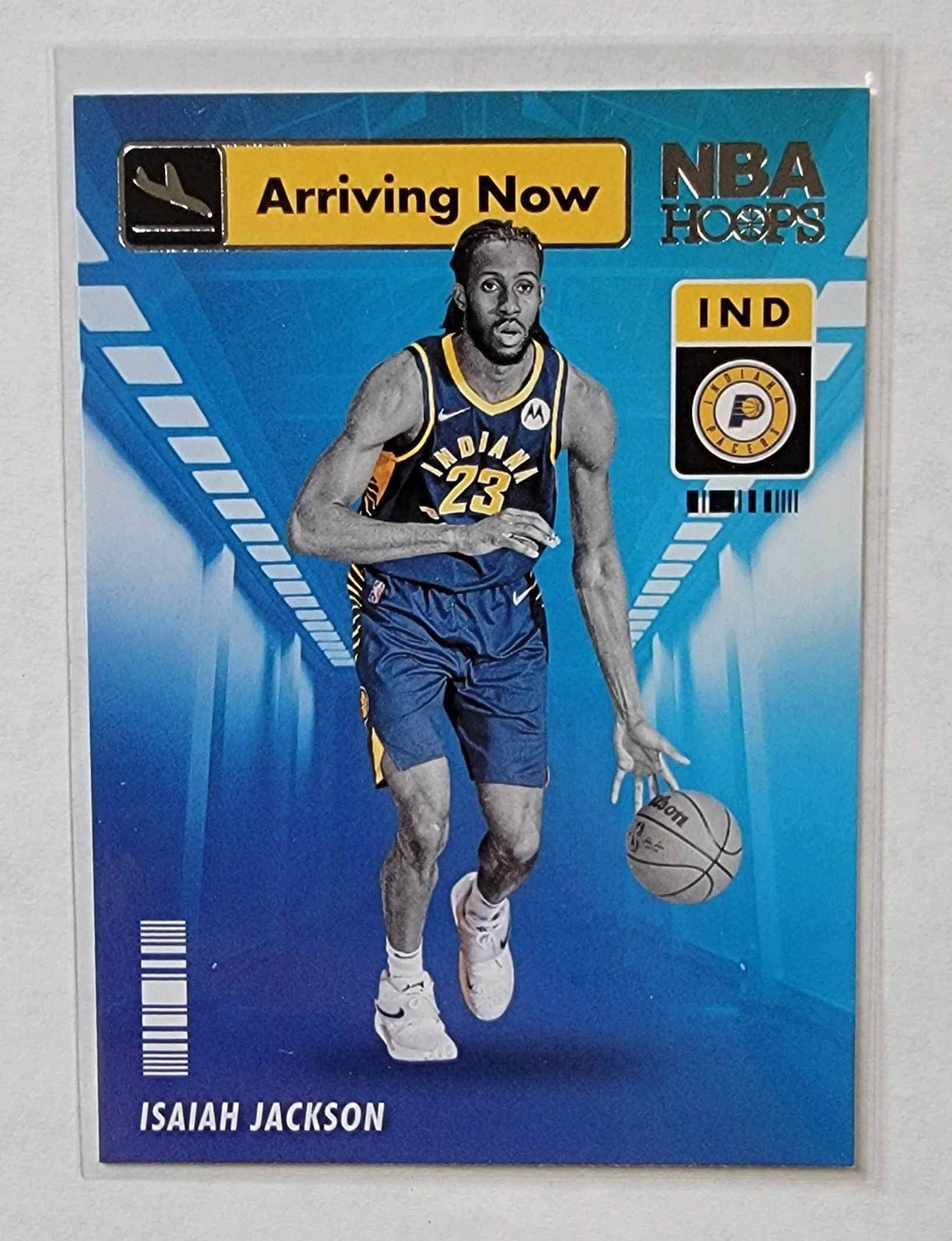 2021-22 Panini NBA Hoops Isaiah Jackson Arriving Now Insert Basketball Card AVM1