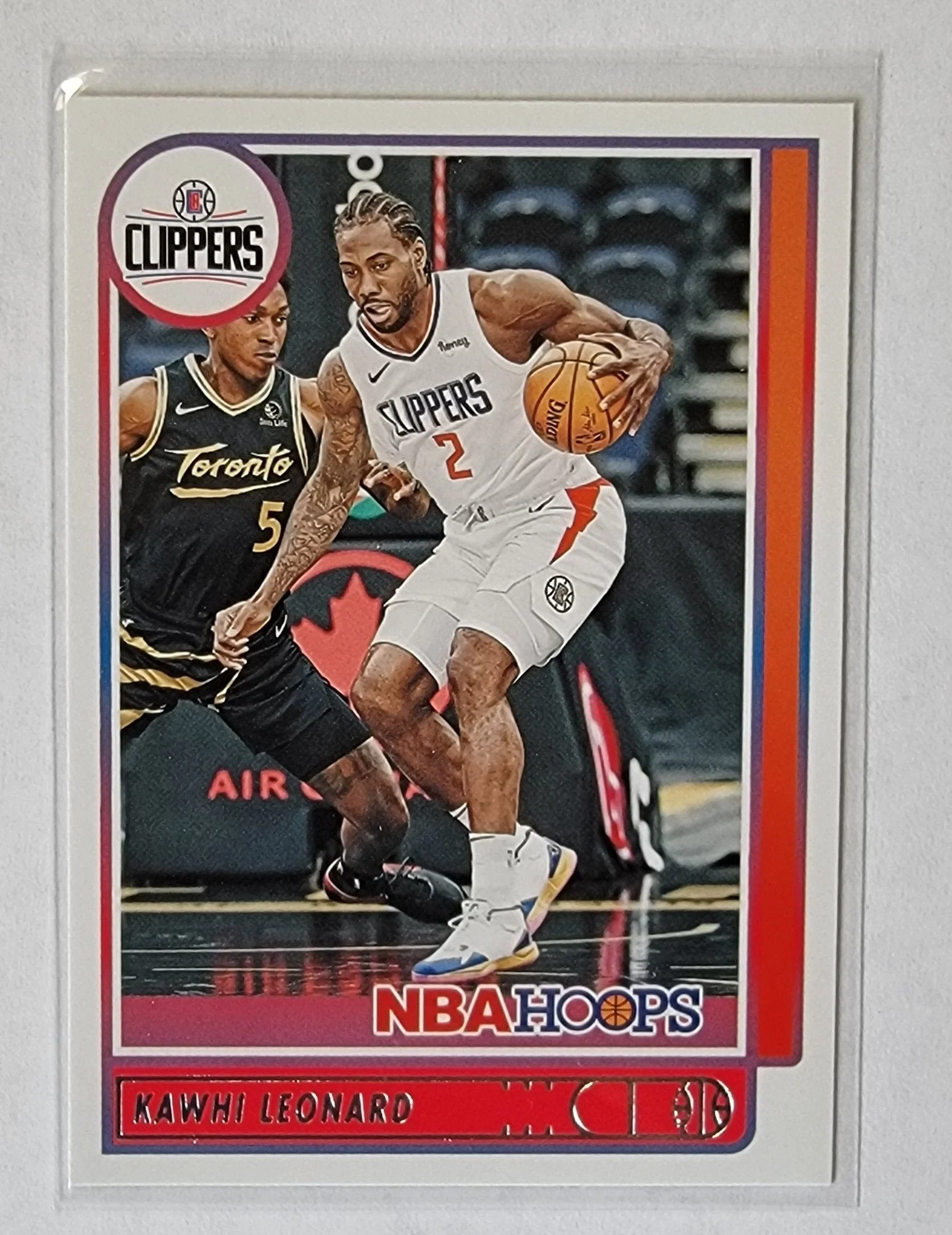 2021-22 Panini NBA Hoops Kawhli Leonard LA Clippers Basketball Card AVM1