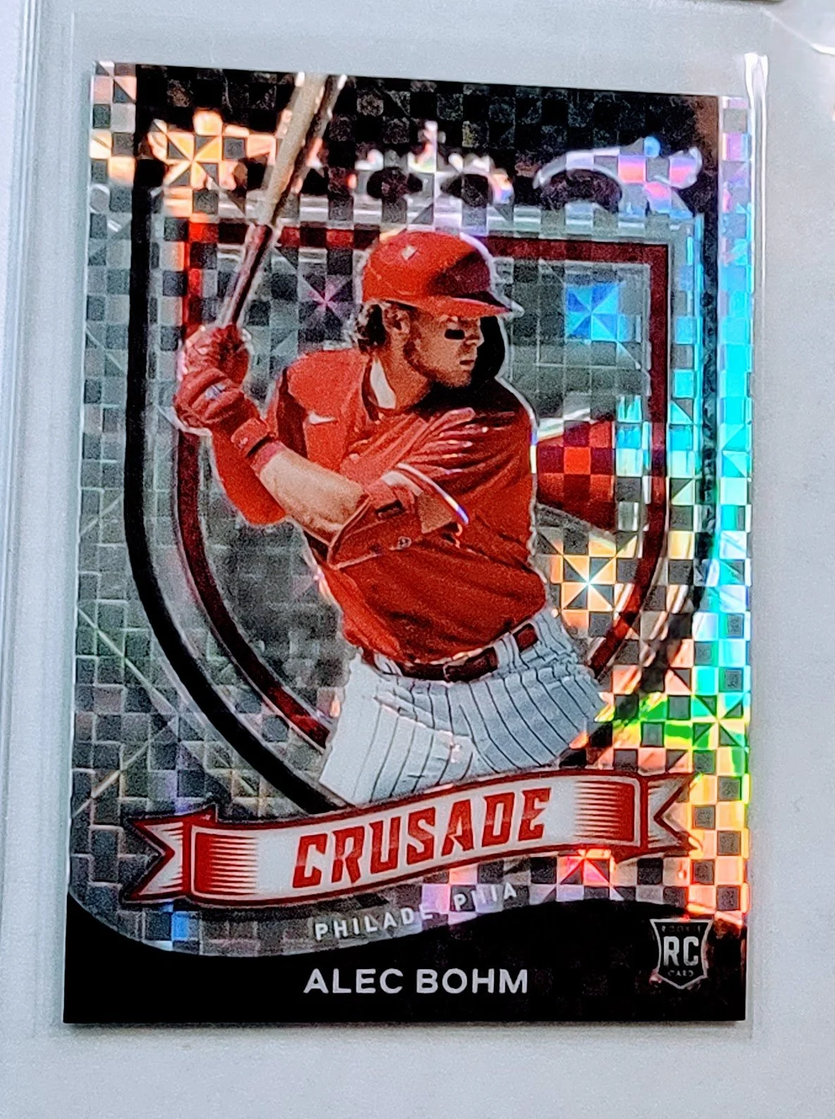2021 Panini Chronicles Alec Bohm Building Blocks Philadelphia Phillies Rookie Baseball Card AVM1