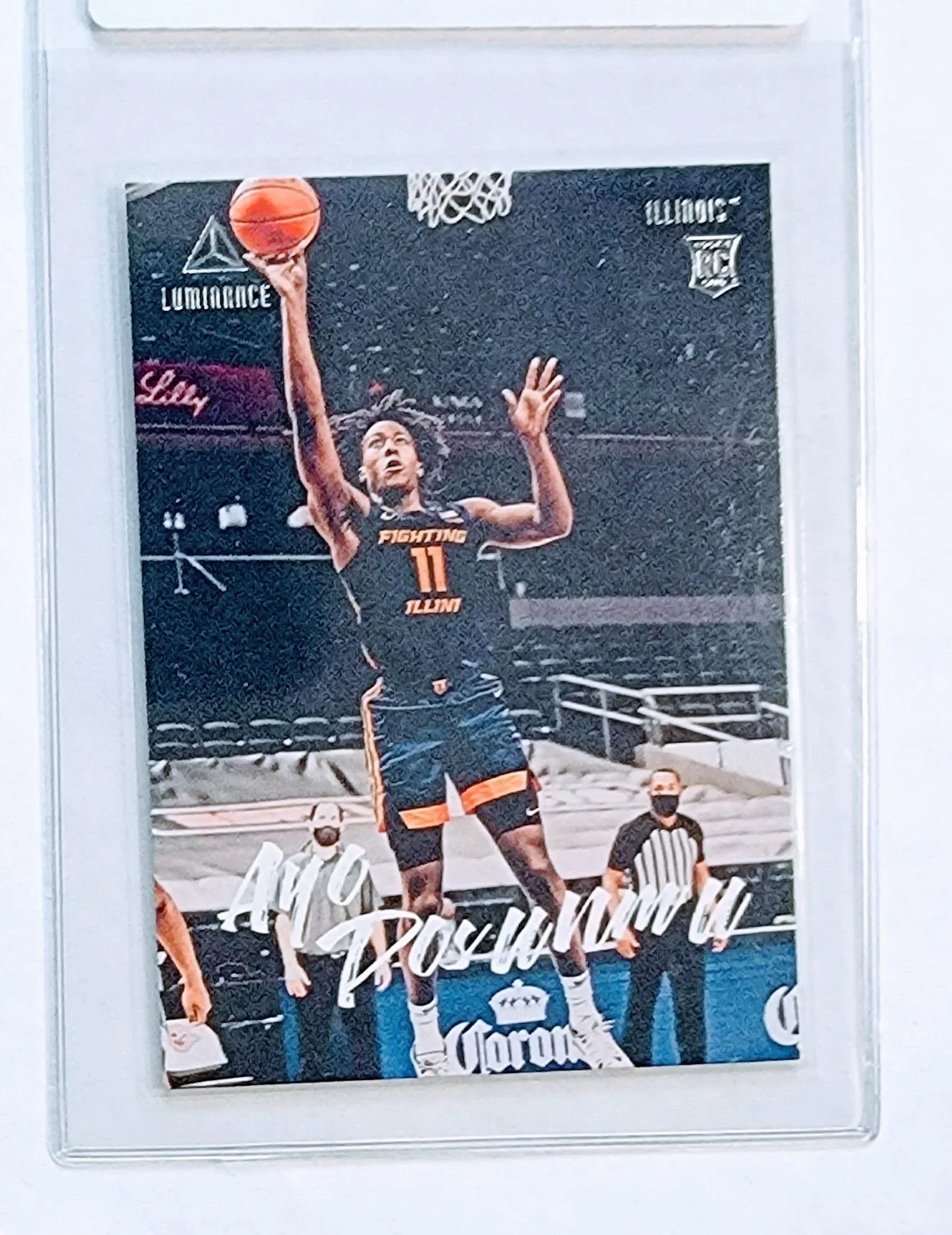 2021 Panini Chronicles Draft Picks Ayo Dosunmu Luminance Illinois Basketball Card
