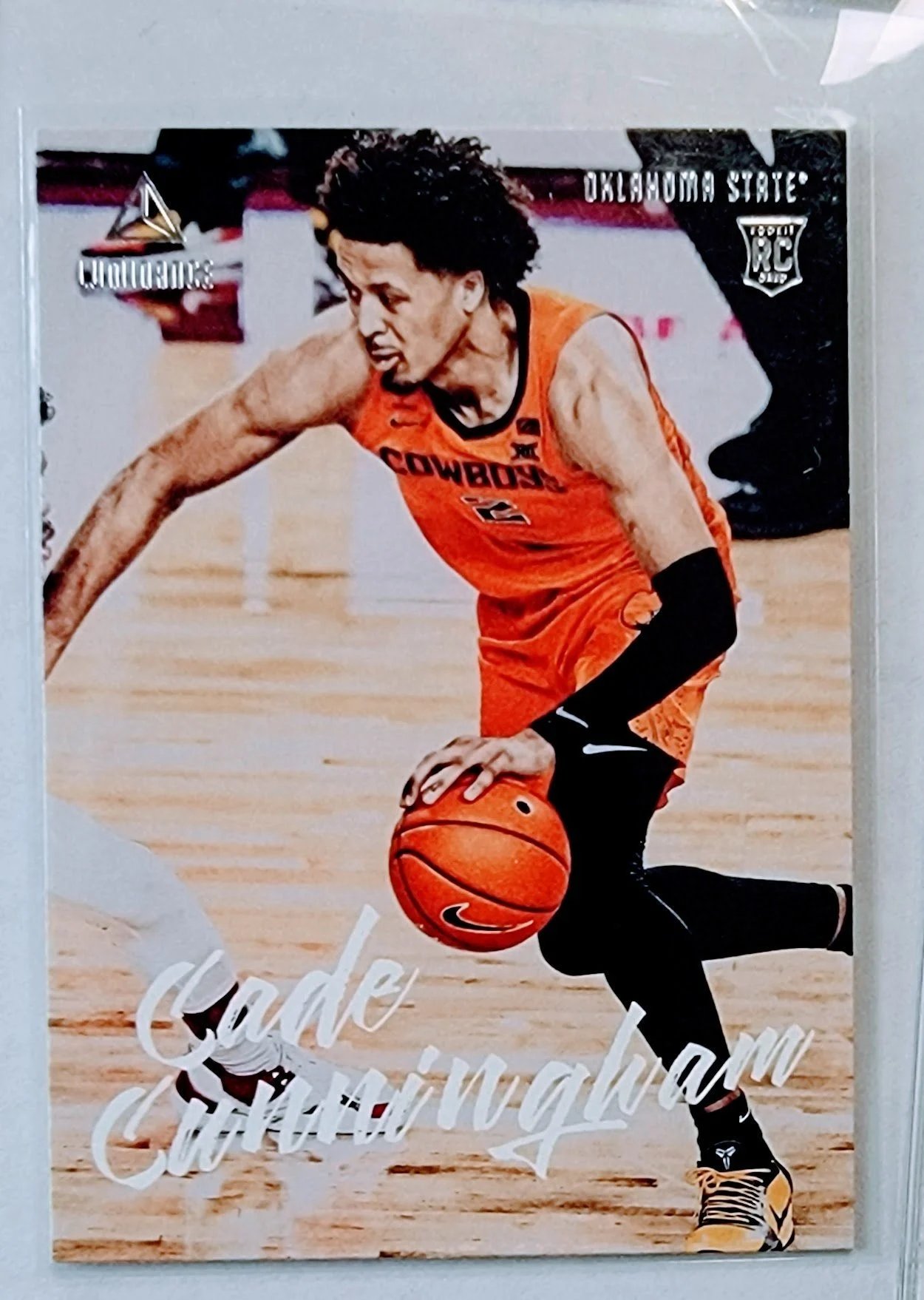 2021 Panini Chronicles Draft Picks Cade Cunningham Luminance Oklahoma State Basketball Card AVM1
